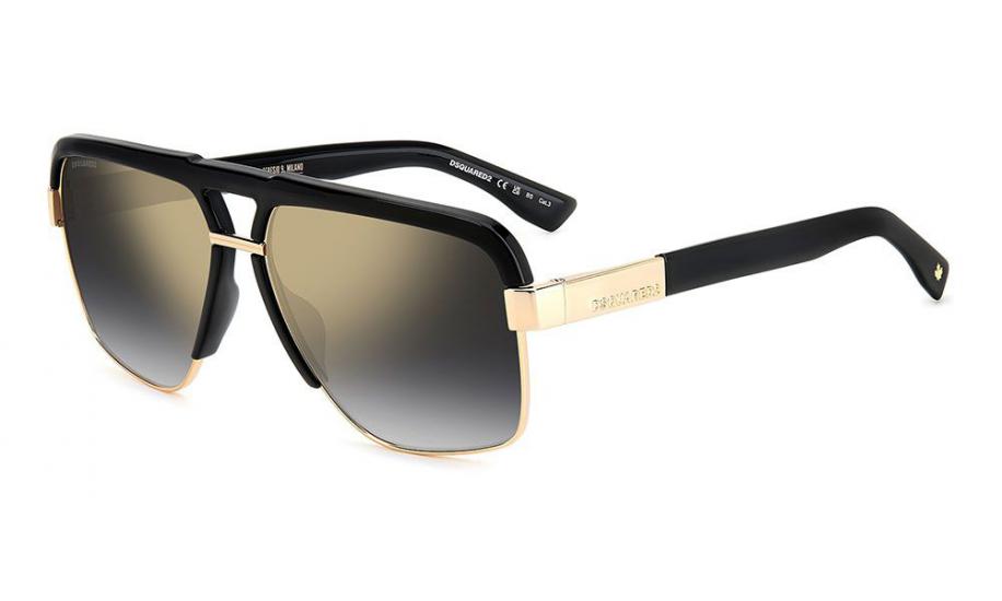 Dsquared2 D2 0084/S (2M2/FQ) 61 | Unisex Gri Güneş Gözlüğü